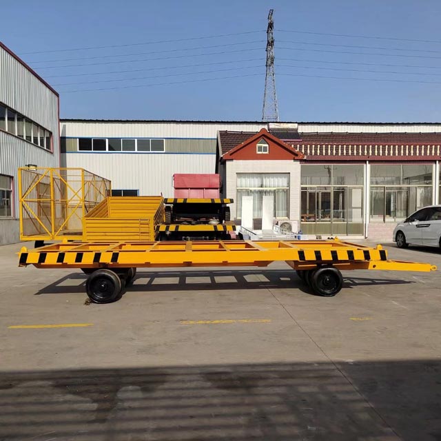 30噸集裝箱平板拖車